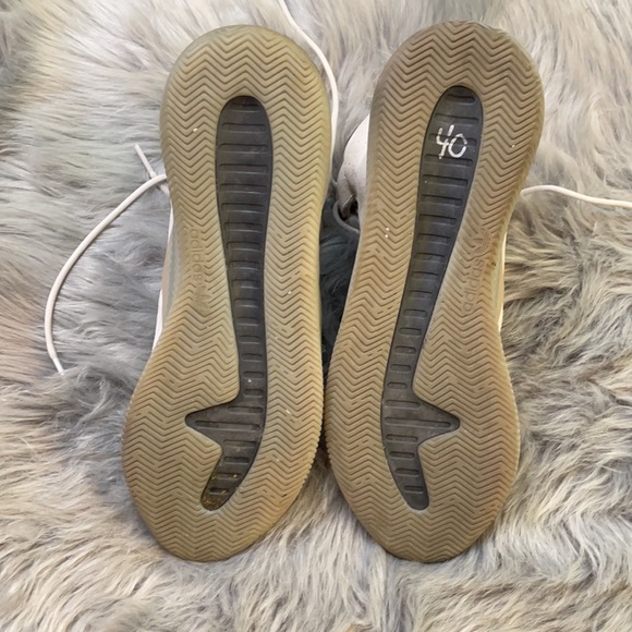 Adidas men’s taupe suede high tops 10.5 - Picture 4 of 6